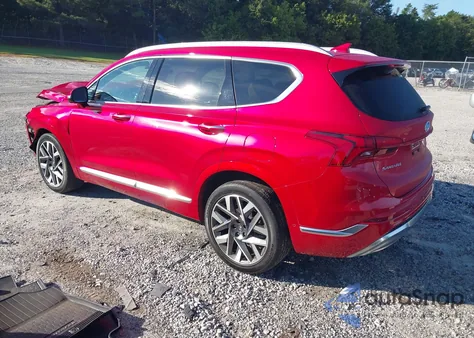 2023 Hyundai Santa Fe Calligraphy из США, поврежденный, VIN 5NMS54AL9PH596343